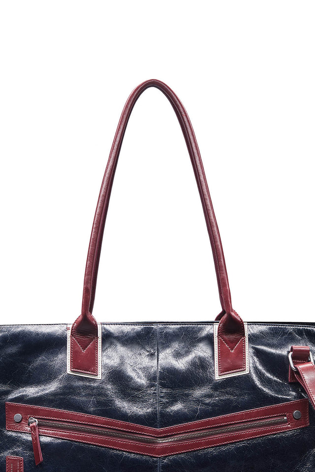 MEN'S MICHELETTO l LEATHER CARRY-ALL DUFFLE BAG