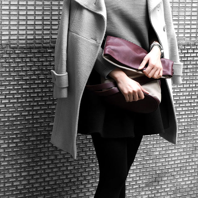 WOMEN'S CECI CELA | REVERSIBLE FOLD-OVER SHOULDER BAG