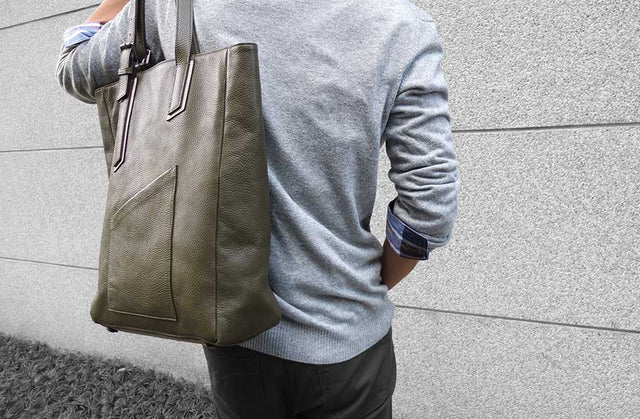 LA MAIN GAUCHE | LEATHER LARGE TOTE