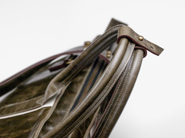 MEN'S MICHELETTO l LEATHER CARRY-ALL DUFFLE BAG